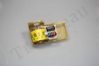 Snelheidsmeter + Kilometerteller S1 Geel Veglia OE