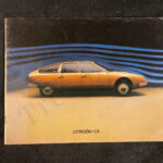 Brochure Citroën CX 2000/2200 van 1974