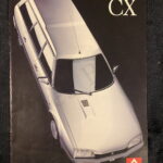 Brochure Citroën CX Break TGE/TGI/TGD/TGD Turbo. 1989