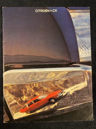 Brochure Citroën CX Super/Pallas/GTI en Break  1977 ㅤㅤㅤㅤㅤㅤㅤㅤ