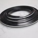 Sierlijst / Pees voorruit  CX  zwart / chroom OE